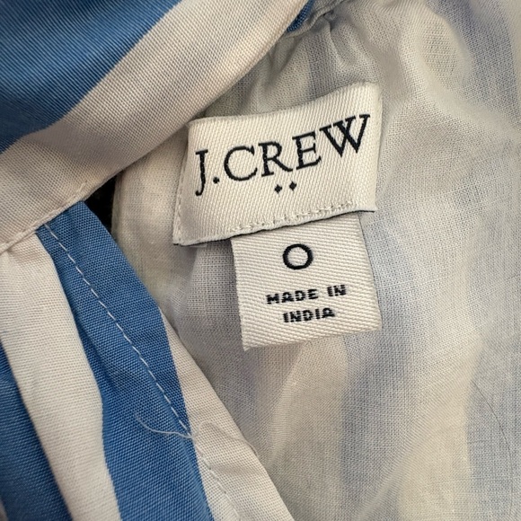 J. Crew Nautical Blue and White Dress - Picture 5 of 6
